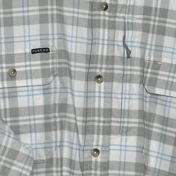 Poncho The Snowcat Utility Style Flannel Men's Sz XL - Picture 7 of 11